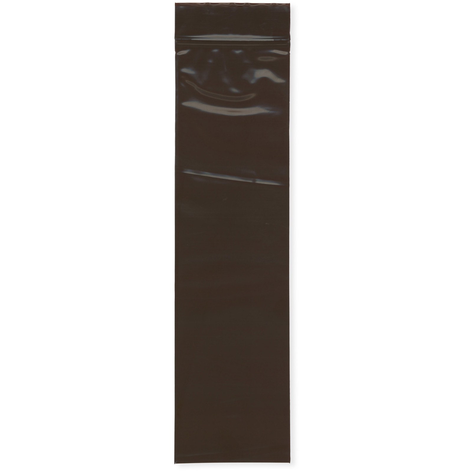 Plymor 2.5″ x 9″, 3 Mil Amber UV Zipper Reclosable Plastic Bags