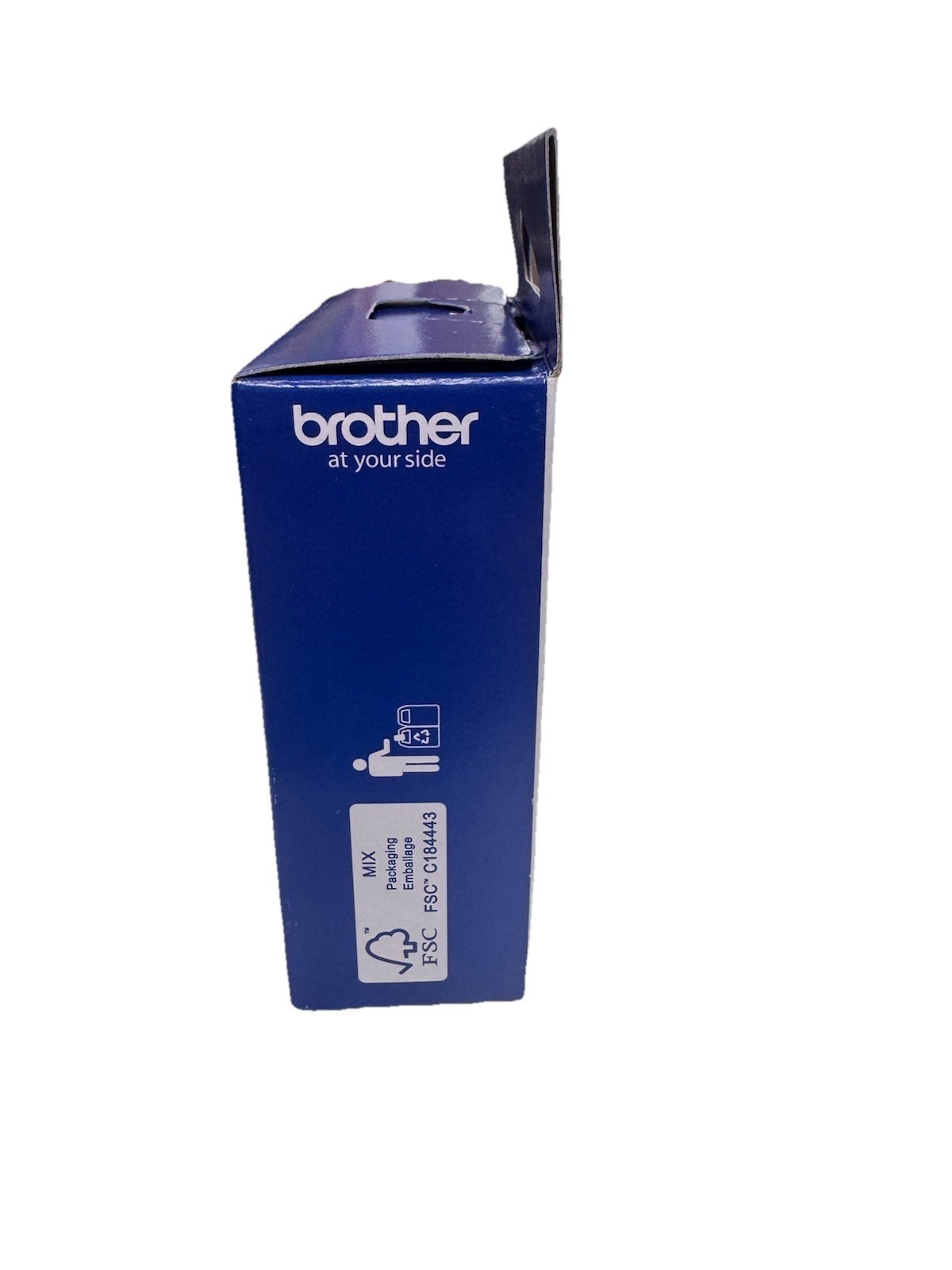 2 pack Brother P-Touch genuine original OEM TZe-231 BLACK ON WHITE Label Tape