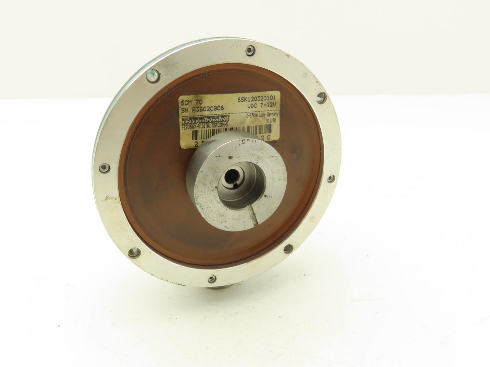 Indramat DSF02MN-S Type 6 Digital Encoder 7-12VDC D-97816 SCM 70 6SK120320101