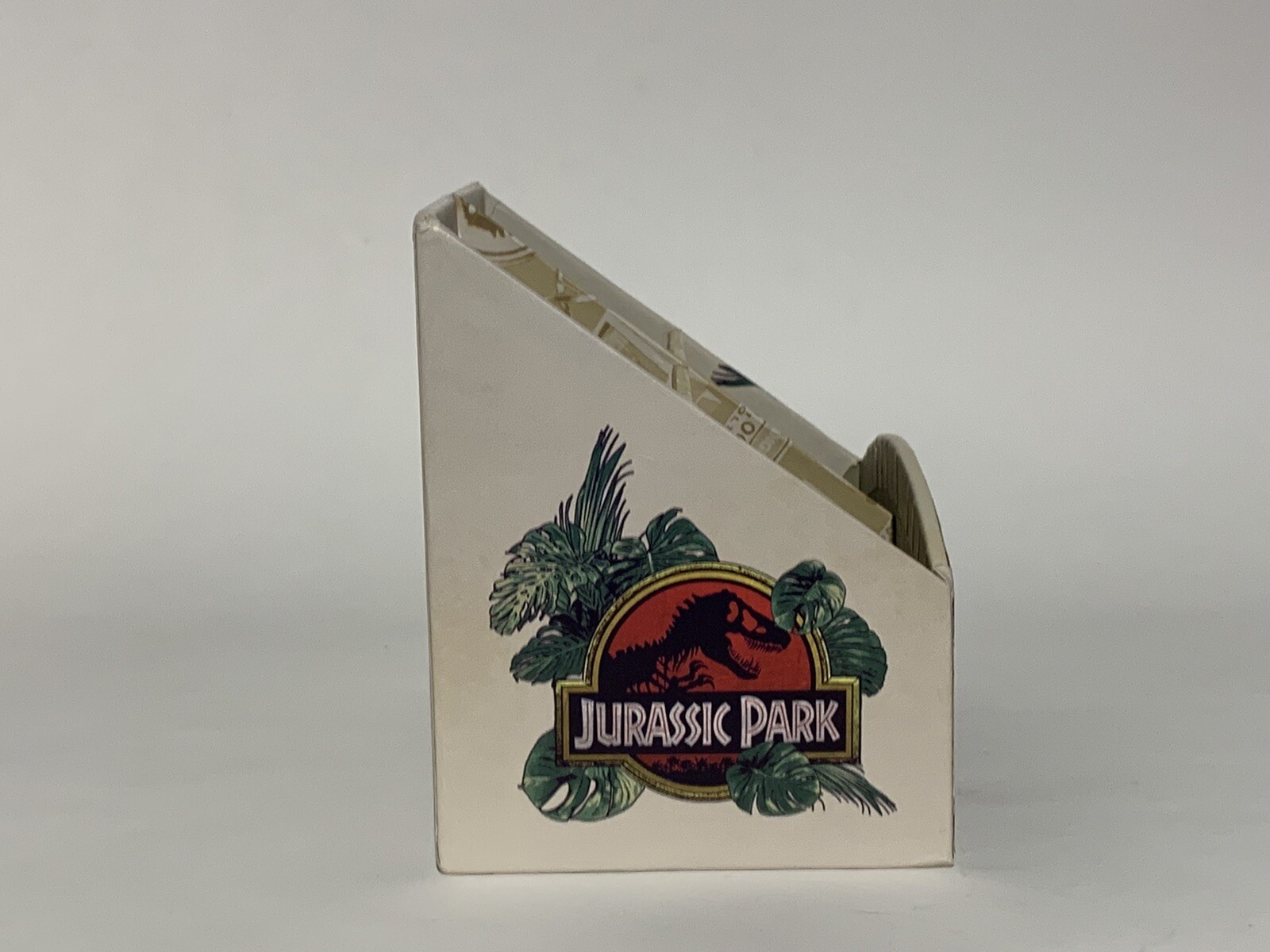 NEW Jurassic Park Theme 4 Compartments Desktop Desk Organizer Office Study Table