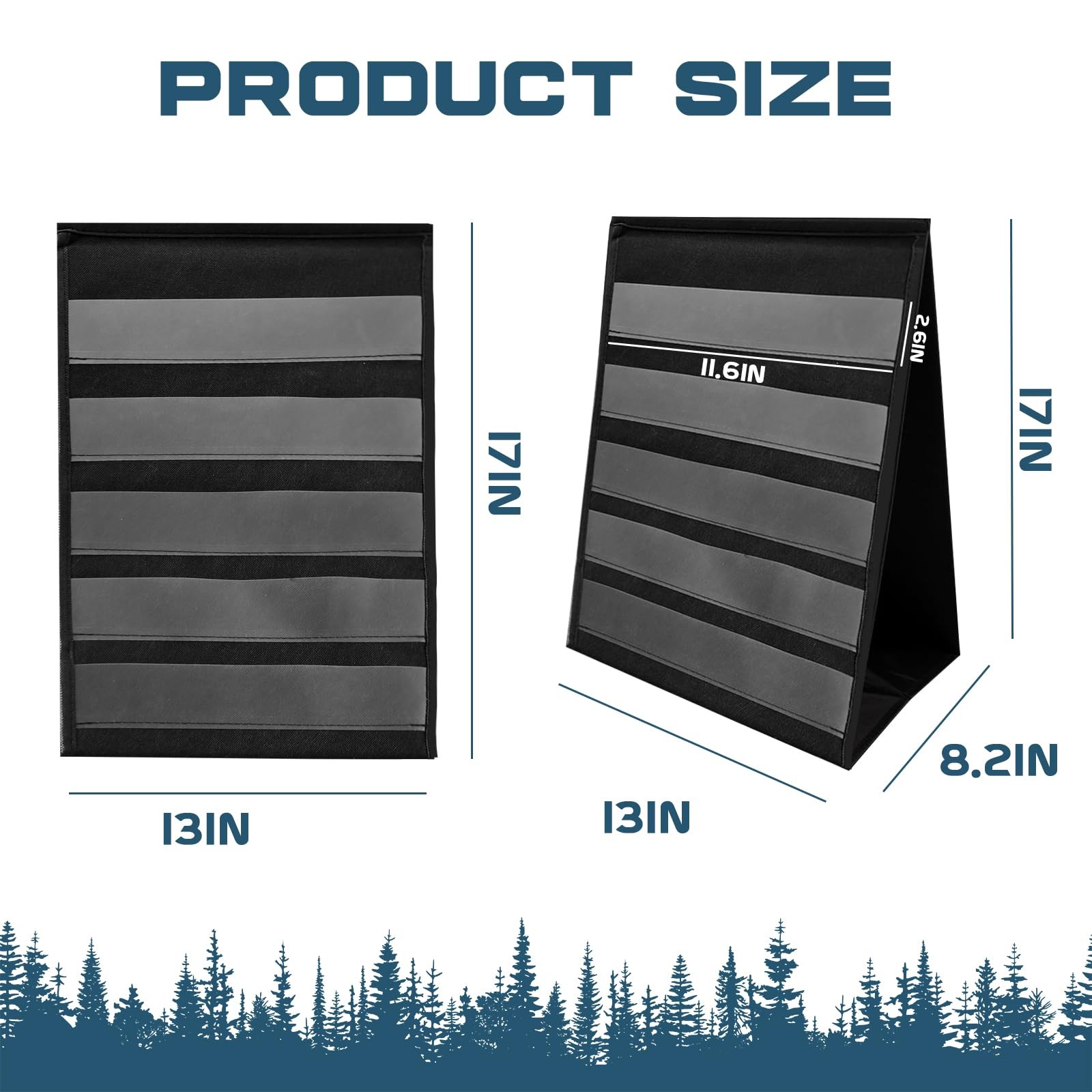 2Pcs 5 Tier Stickers Display Stand for Vendors, Double-Sided Sticker Holder D…