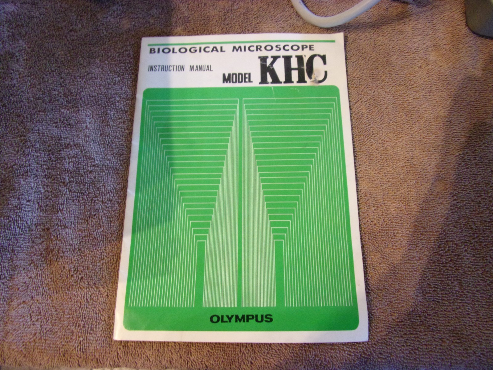 Olympus KHC Microscope With Case Instructions *Tested And Works Perfectly*