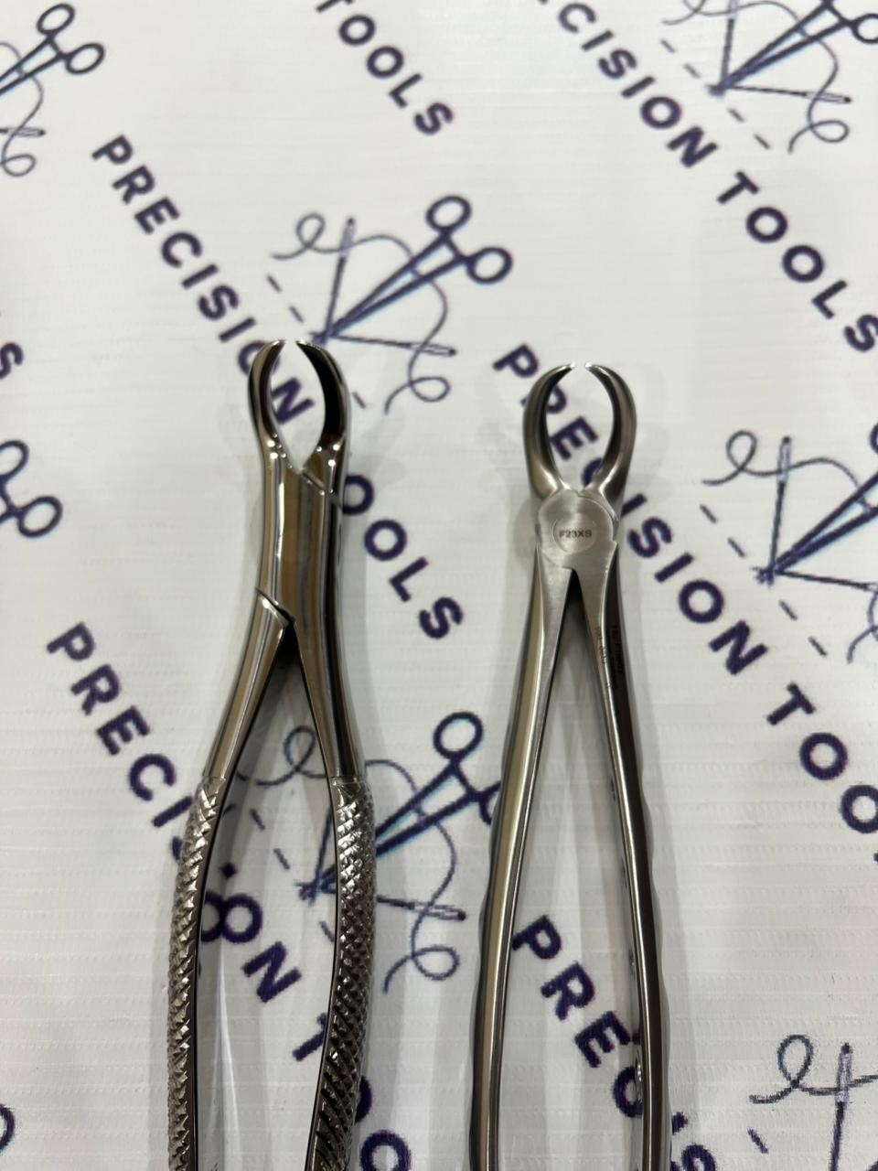 Hu Friedy #23 COWHORN EXTRACTION FORCEPS, LOWER MOLARS, ATRAUMAIR Set of 2 PCS
