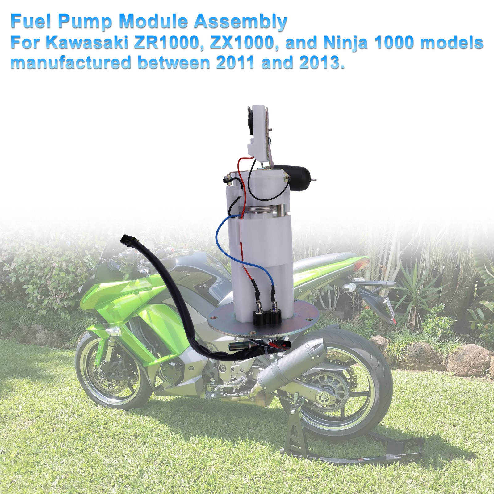 NEW FOR KAWASAKI 2011-2013 Z1000 ZX1000 Z1000SX FUEL PUMP ASSEMBLY 49040-0045
