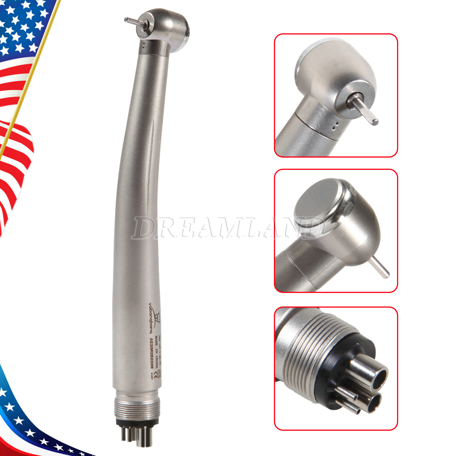 1-10 Yabangbang Dental (LED E-generator) High Speed Handpiece 4/2 Hole NSK Style