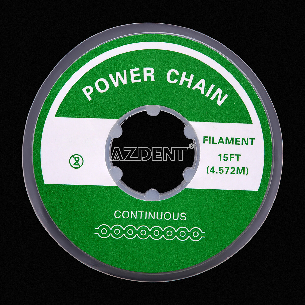 Dental Orthodontic Ligature Ties Elastic Rubber Bands /Elastic Ultra Power Chain