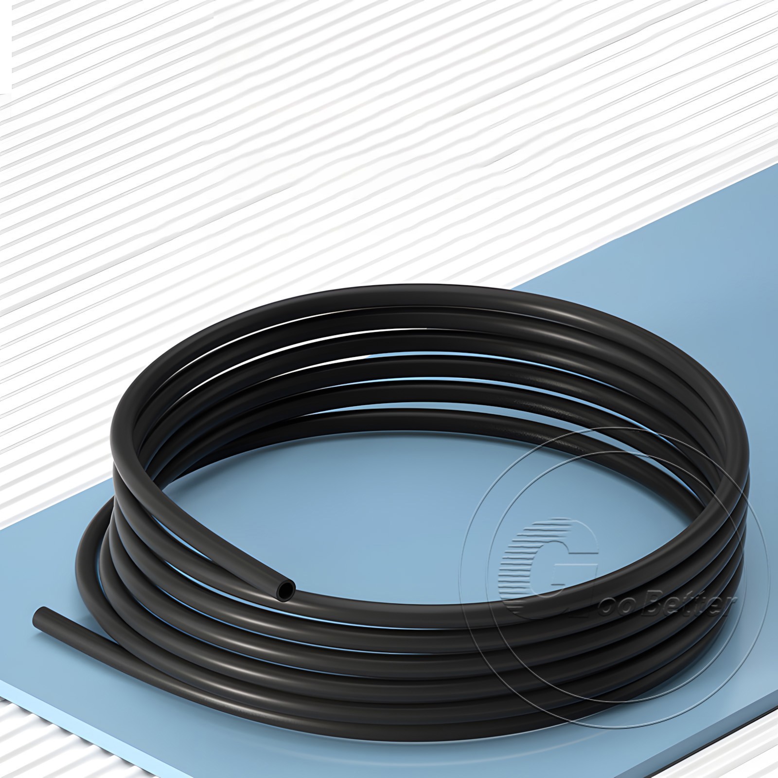 PTFE Tube Tubing Pipe ID 0.3-10mm OD 0.6-12.7mm High Temp Resistance Black
