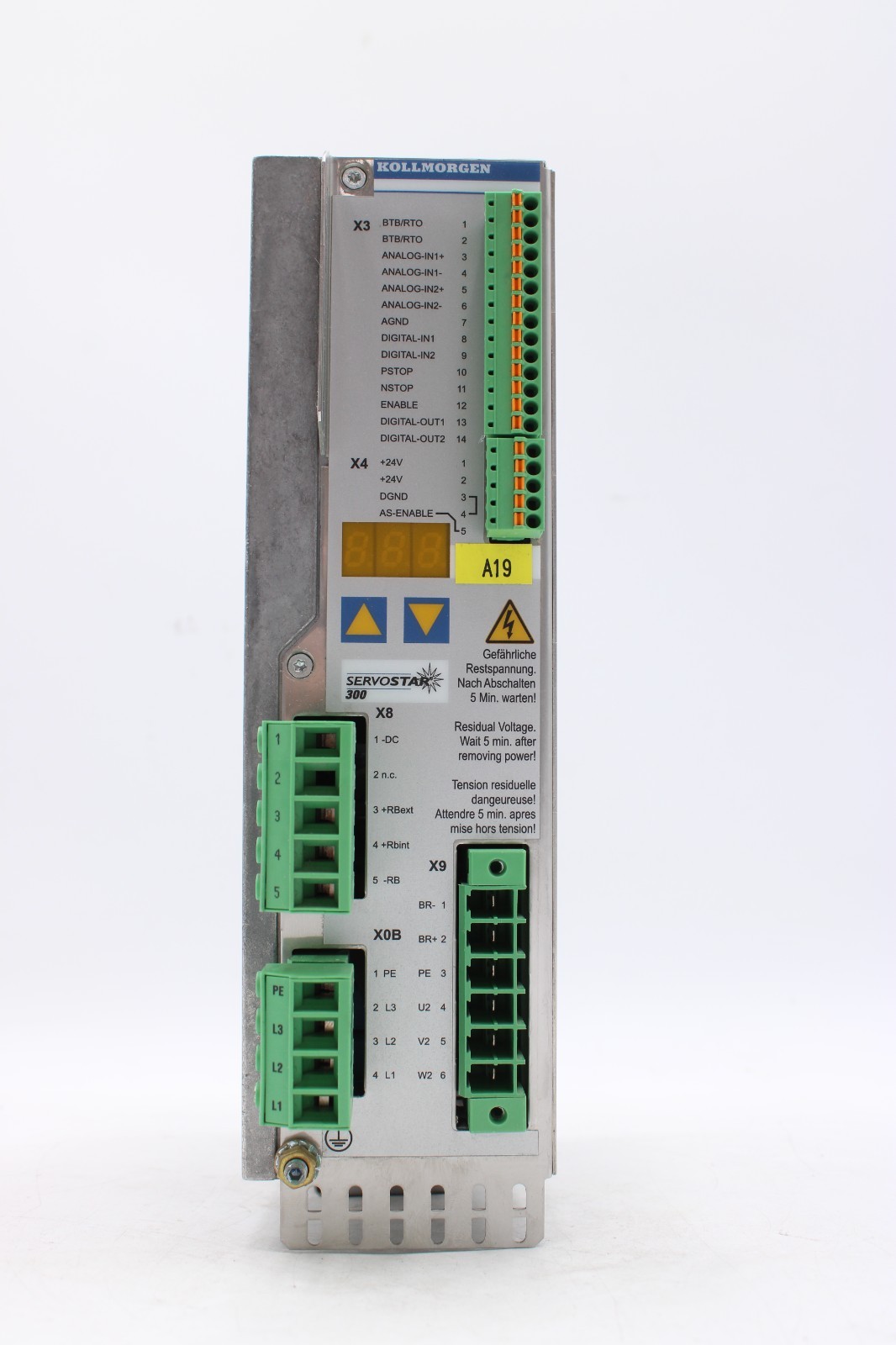 Kollmorgen SERVOSTAR 346 Brushless Digital Servo Amplifier S30601-SE