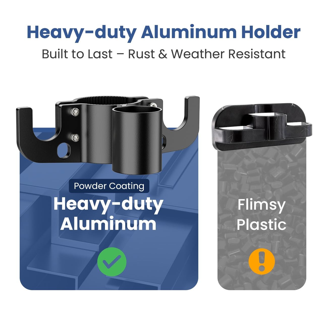 Aluminum Trailer Towing Chain Organizer with 7-Way Plug Holder- Heavy-Duty RV…