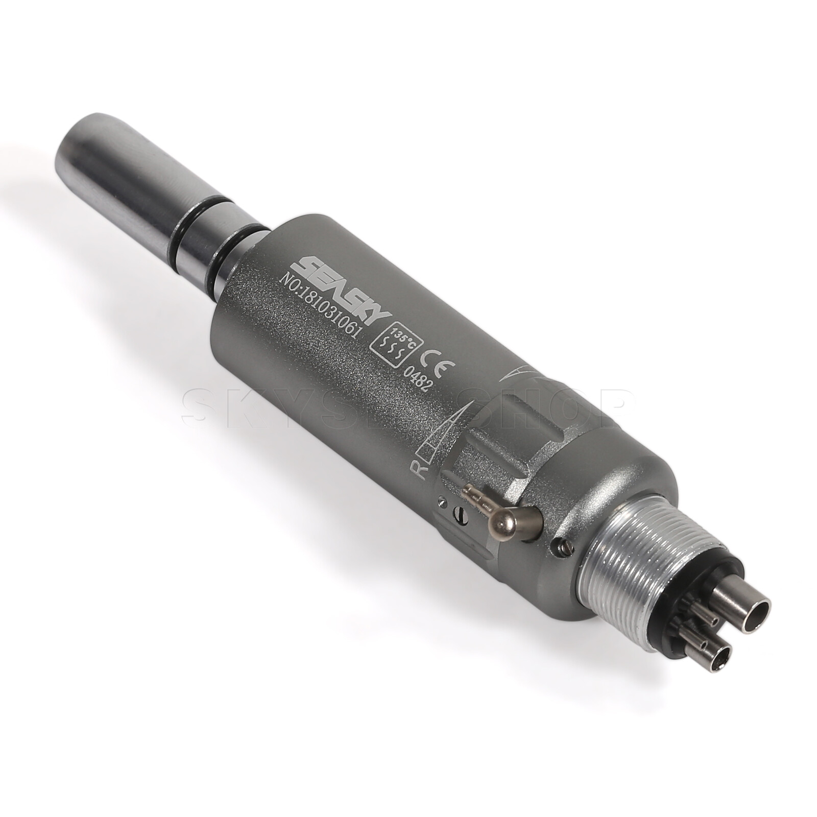 Dental Slow Low Speed E-type Air Motor Micromotor 4 Hole Contra Angle Handpiece