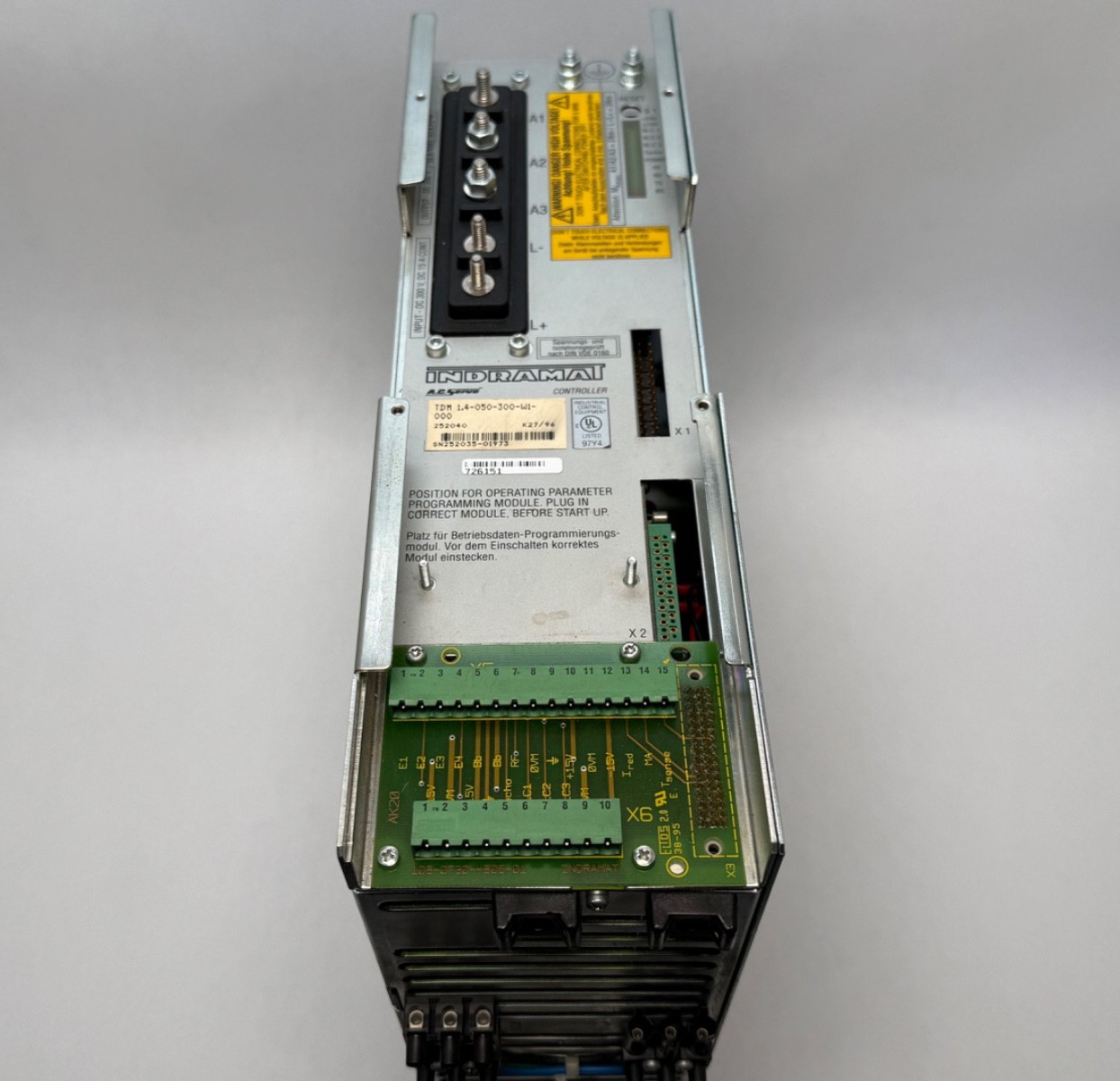 Indramat TDM-1.4-050-300-W1-000 AC Servo Drive Controller