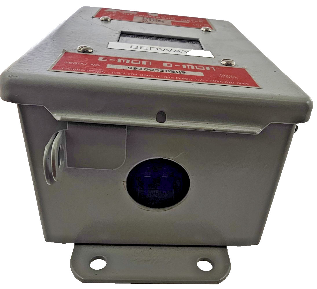 E-Mon 48050 KWH Meter 4-Wire 277/480V 50A 50-400Hz w/3 SplitCore Current Sensors
