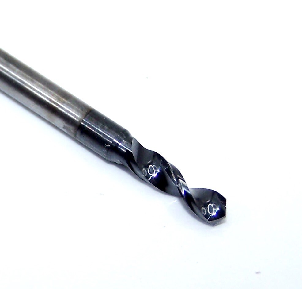 226-1016L400 Kyocera 2.58mm Carbide Drill 2 FLUTE ALTiN Coated 0.1016″ Diameter