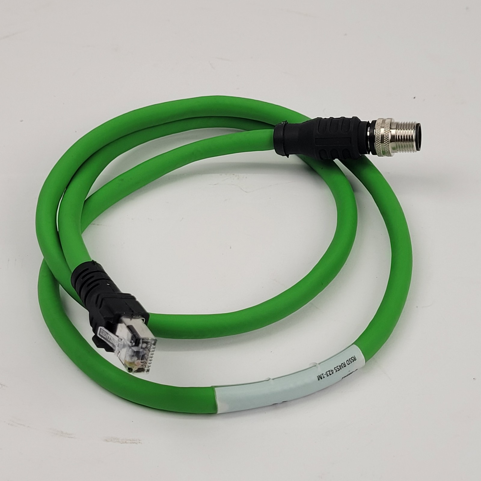 Turck RSSD RJ45S 423-1M Network Hybrid Cable, 4 Pin Male To RJ45S, 1M, U-38541