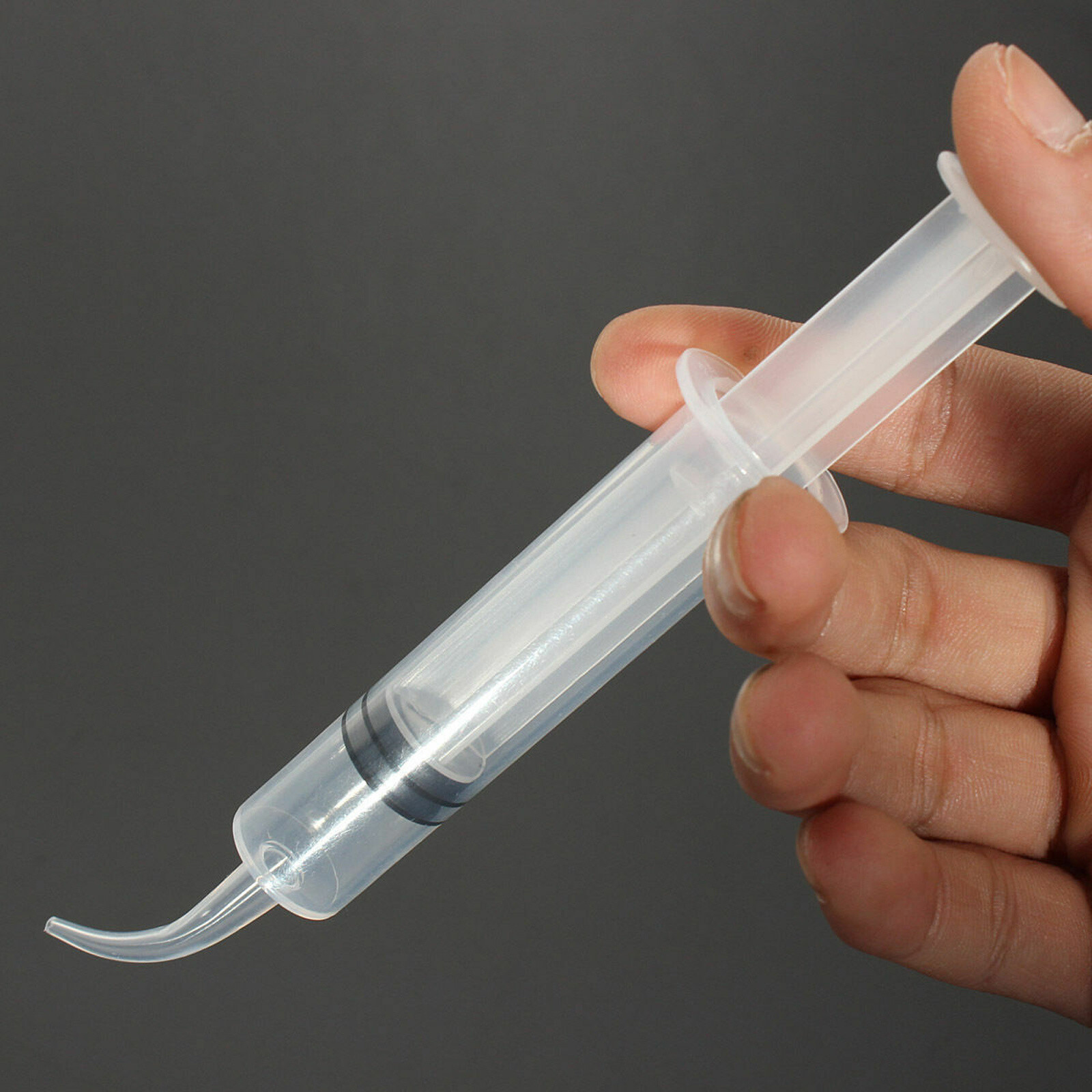 50 pcs Dental Disposable Curved Tip Utility Irrigation 12ml