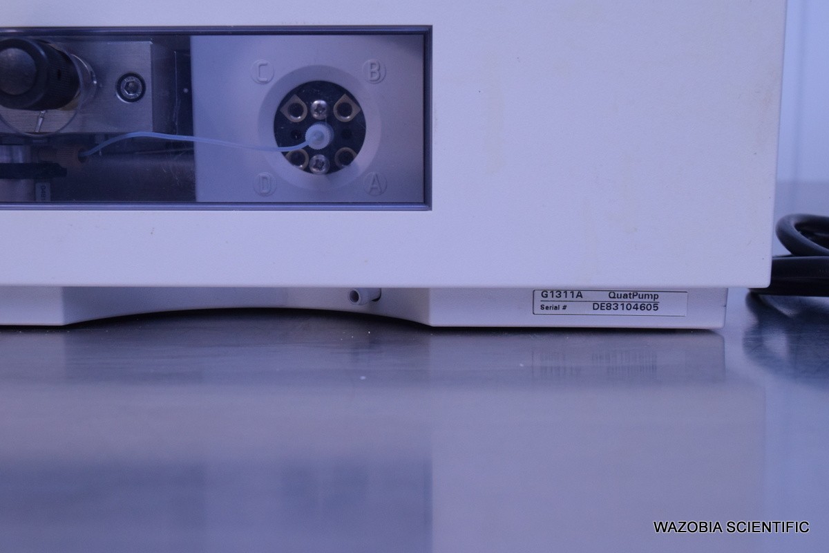 AGILENT 1100 SERIES G1311A QUAT QUATERNARY PUMP FOR HPLC