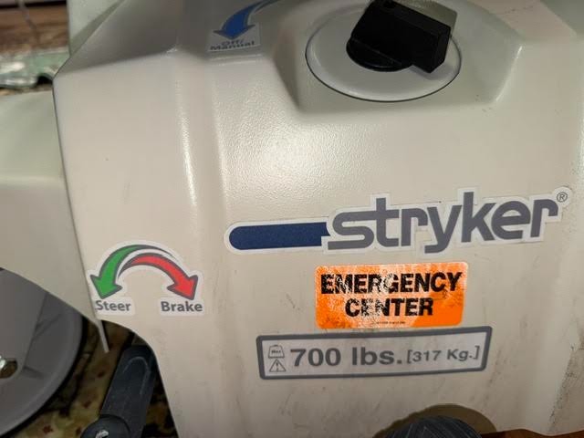 Stryker 1027 big wheel stretcher