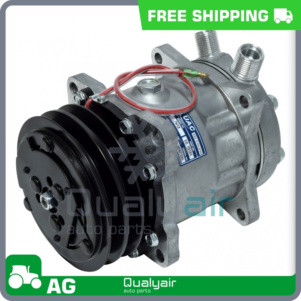 A/C Compressor SD7H13 fits New Holland QR
