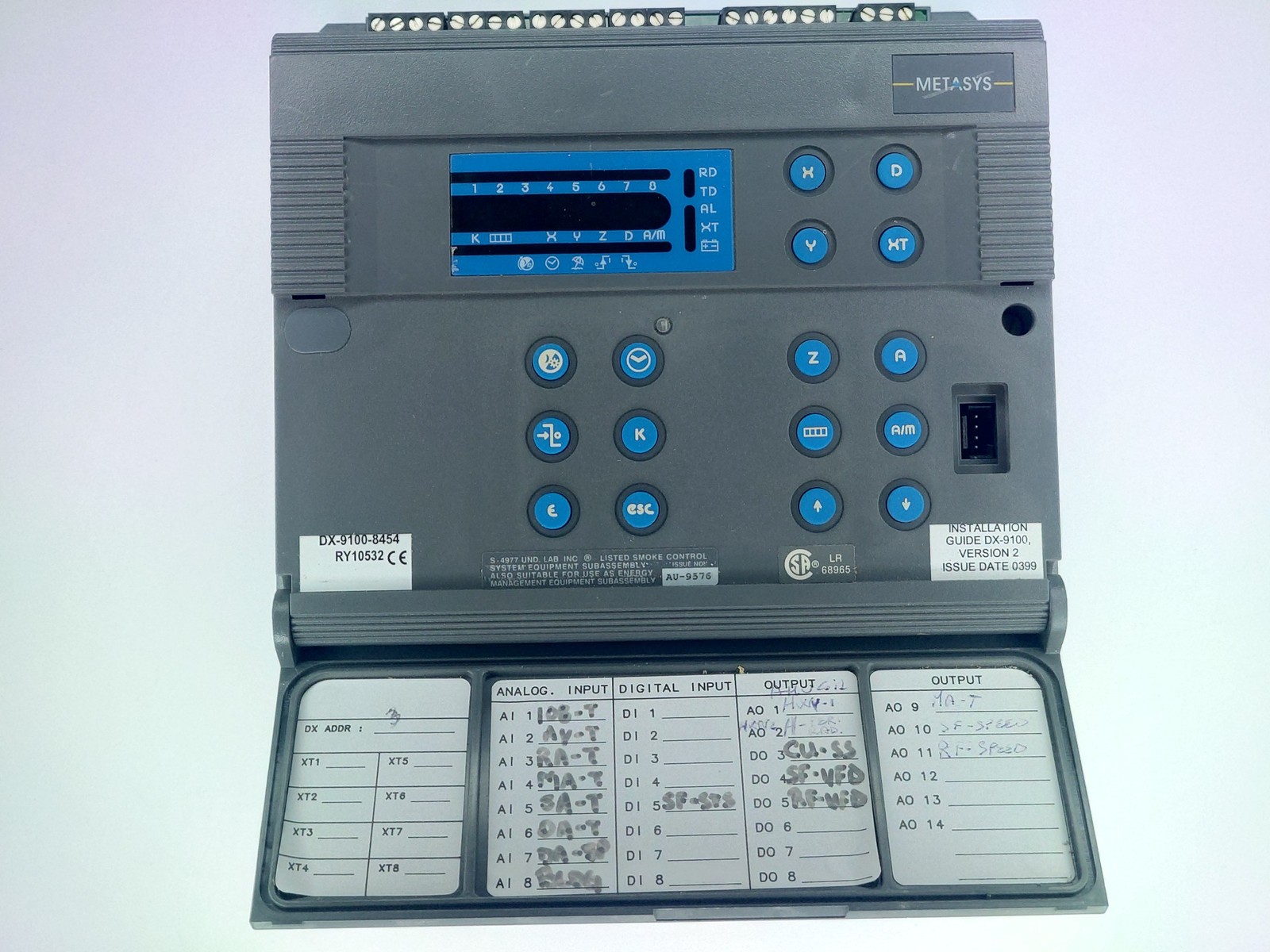 Johnson Controls Dx-9100-8454 Metasys Controller