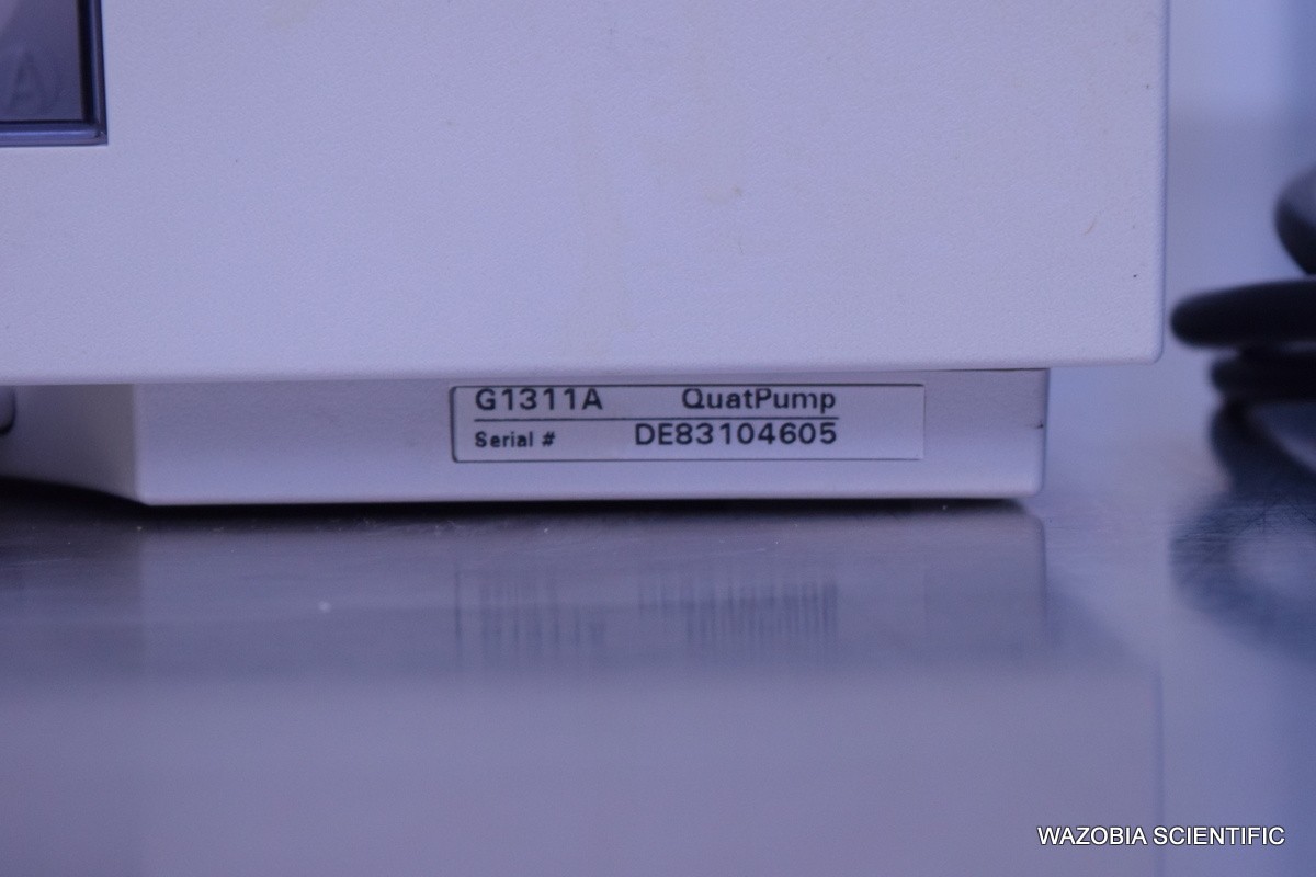 AGILENT 1100 SERIES G1311A QUAT QUATERNARY PUMP FOR HPLC