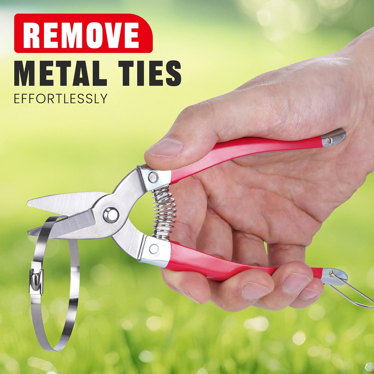 Metal Zip Ties Gun Set With 150pcs Stainless Steel Zip Ties Heavy Duty Outdoor