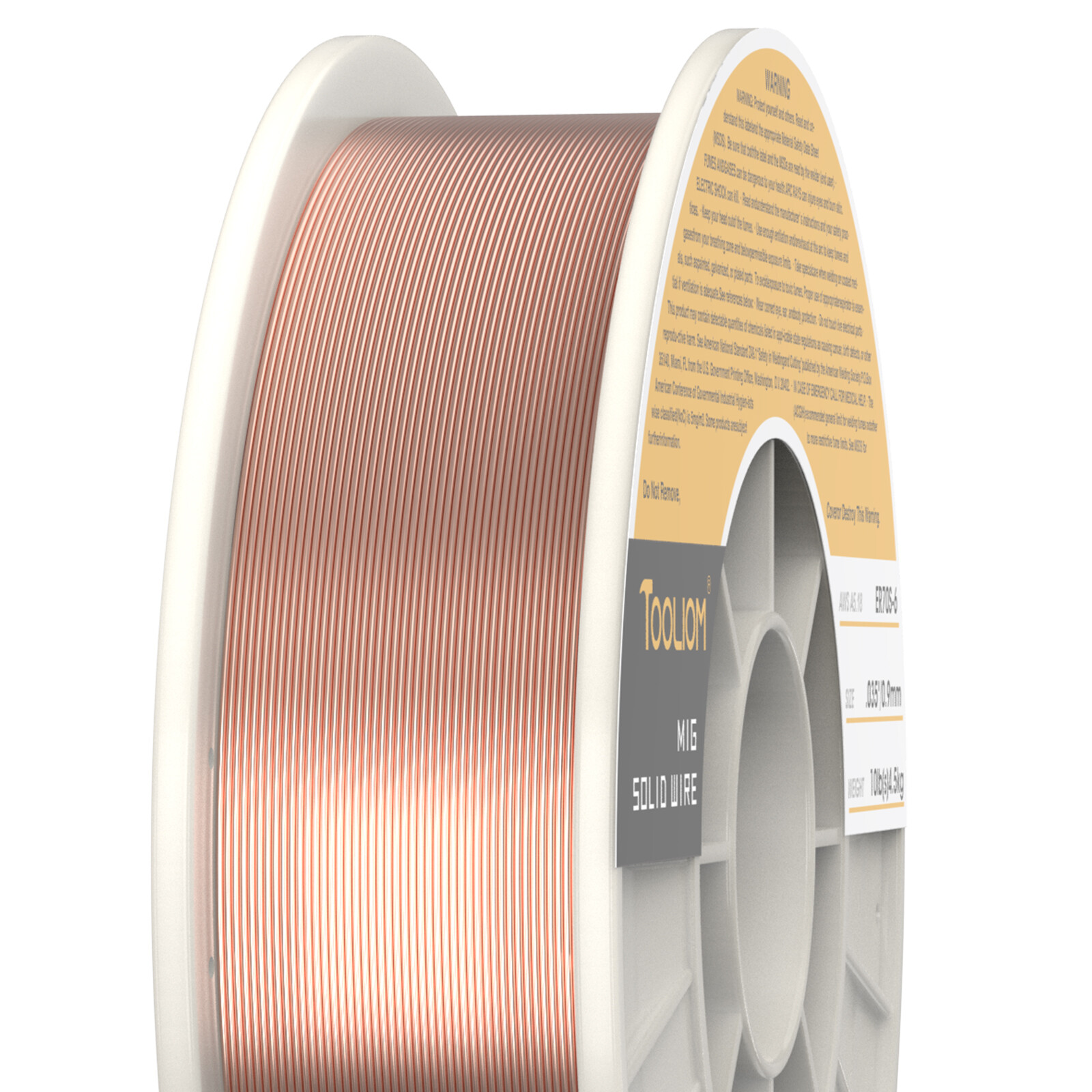 ER70S-6 .035″(0.9 mm) Mild Steel Mig Solid Welding Wire on 10-Pound Spool
