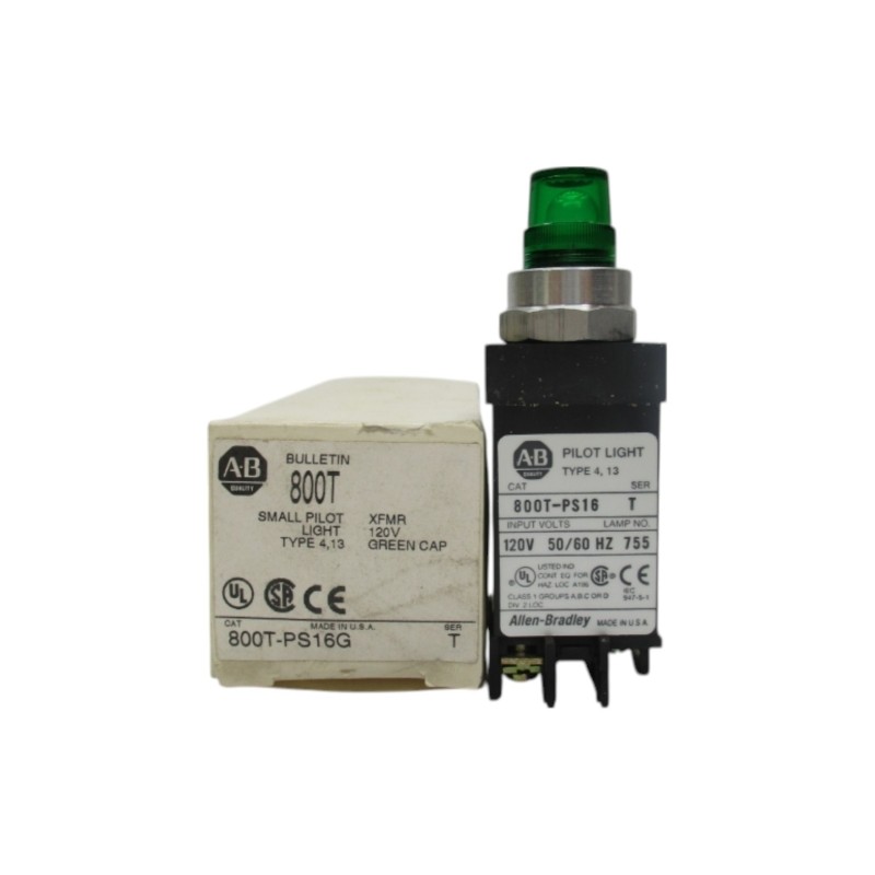 ALLEN BRADLEY 800T-PS16G SER. T 120V (WH) NSMP