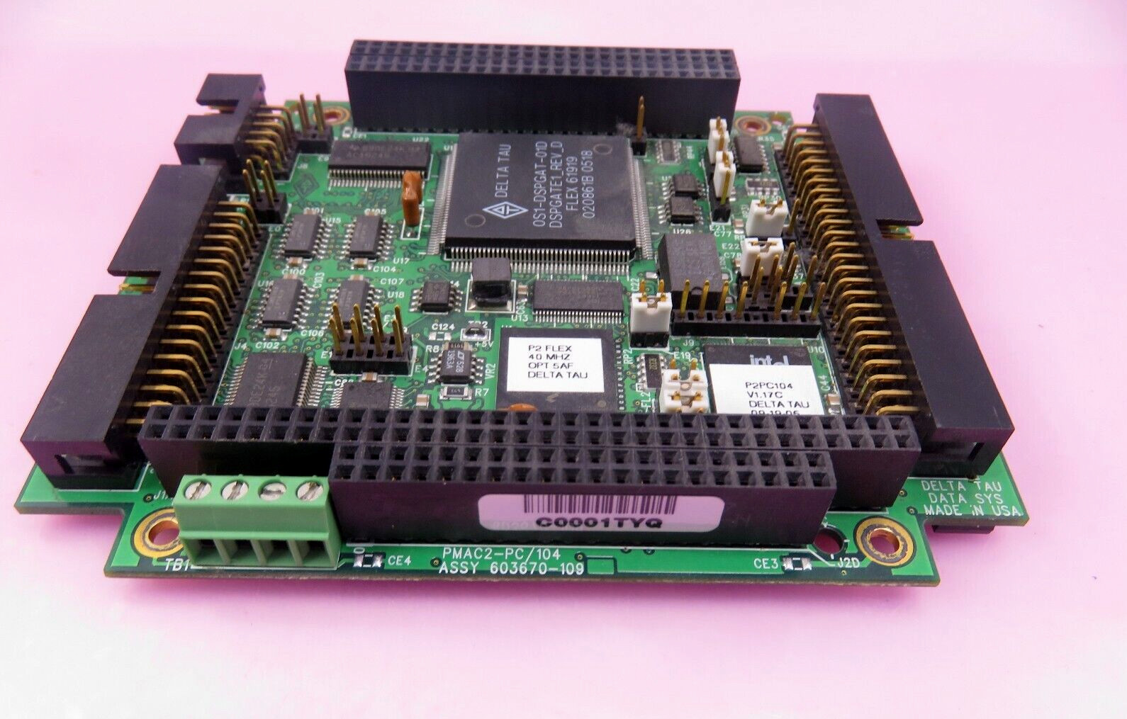 Delta Tau PMAC2-PC/104 ASSY 603670-109 Motion Controller
