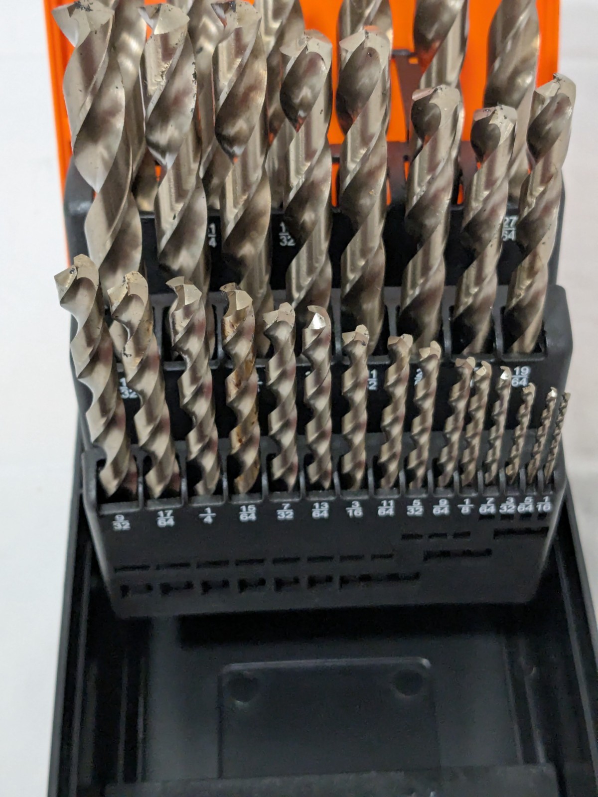 Hertel Jobber Length Drill Bit Set 29 Pc, #60 to #1, 1/16 to 1/2″, 135º 74129453
