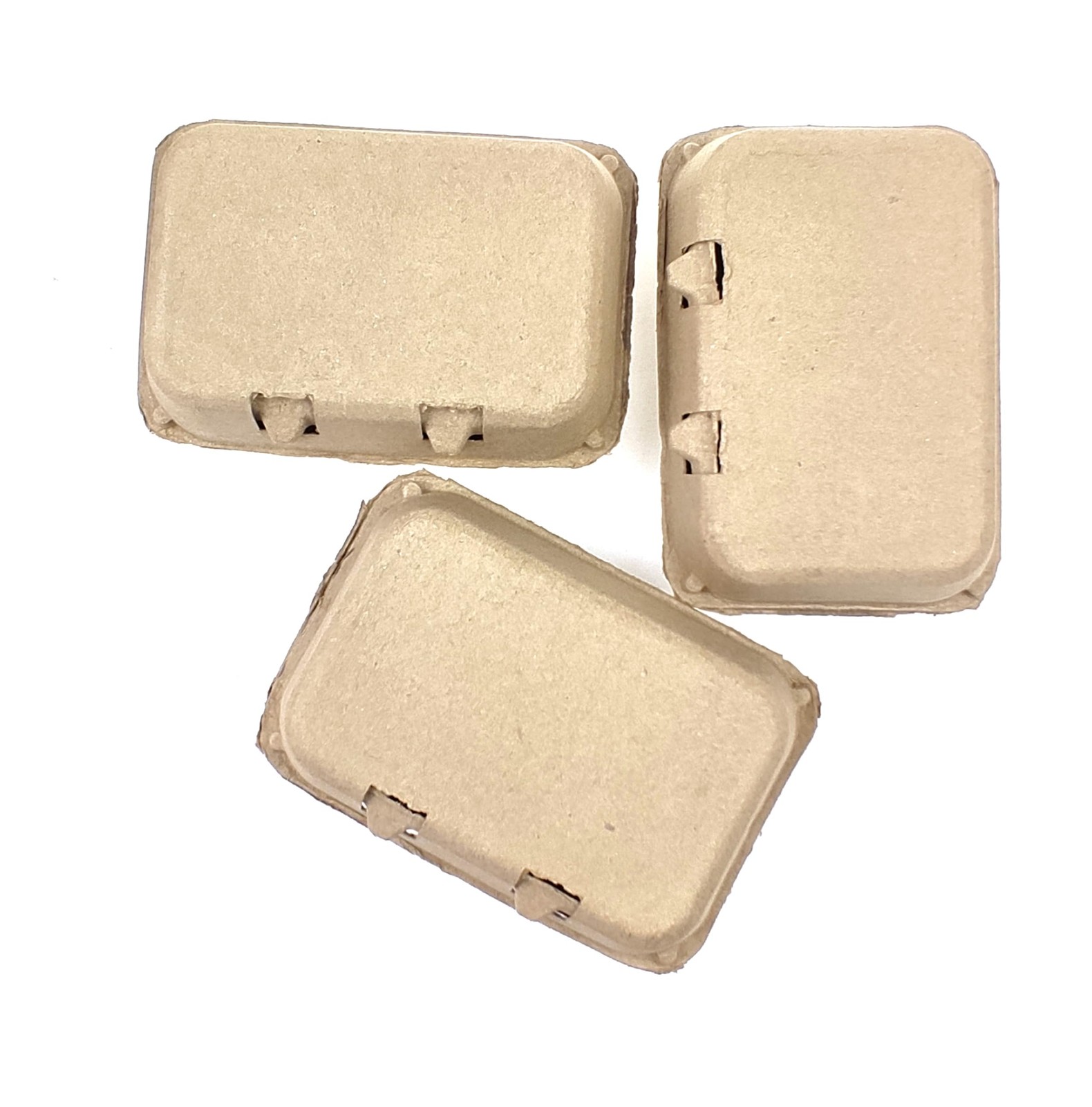 Pulp Fiber Egg Cartons 6 Count Tray Half Dozen Storage Reusable 40 PCS