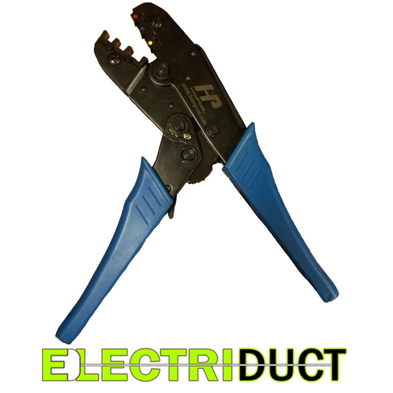 Ratchet Terminal Crimp Tool – 20-10 Gauge – Electriduct