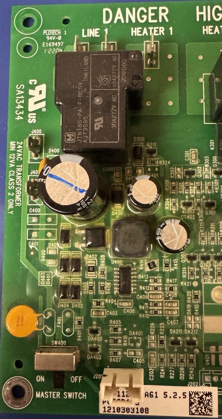 Amana PCBCP133 Control Circuit Board 40-1129Q-A61 PWB 1244A4-0000. Tested.