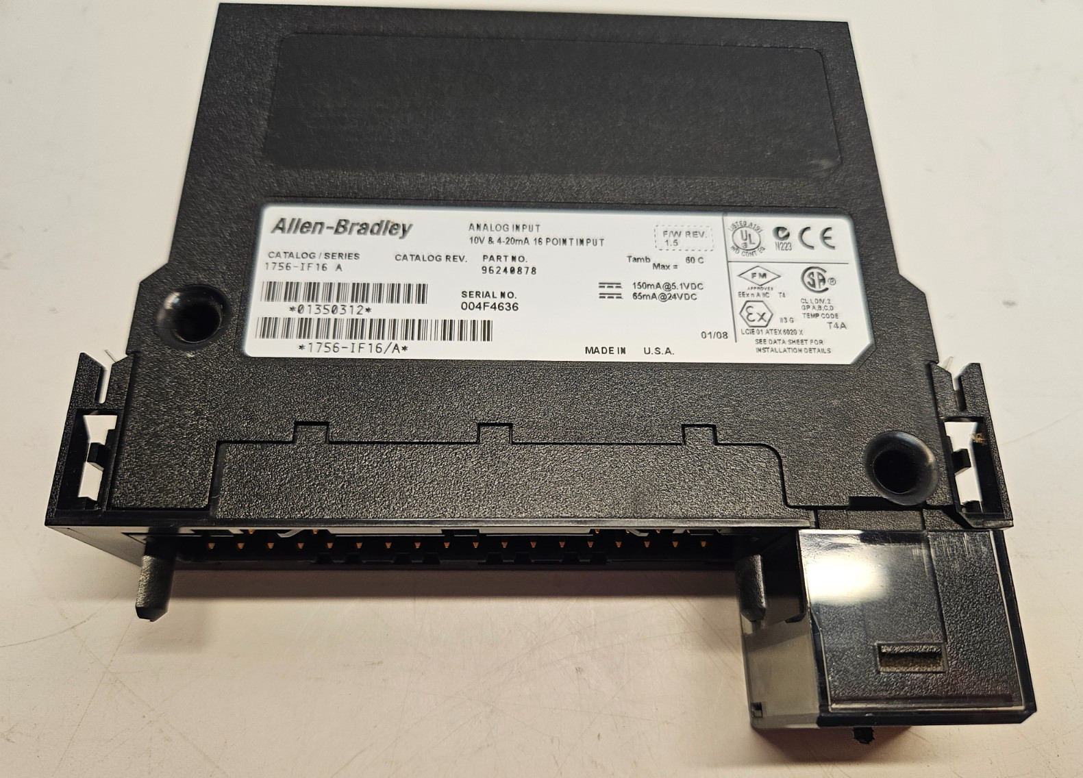 Allen Bradley 1756-IF16/A ControlLogix 16 Point Analog Input Module FREE SHIP!!