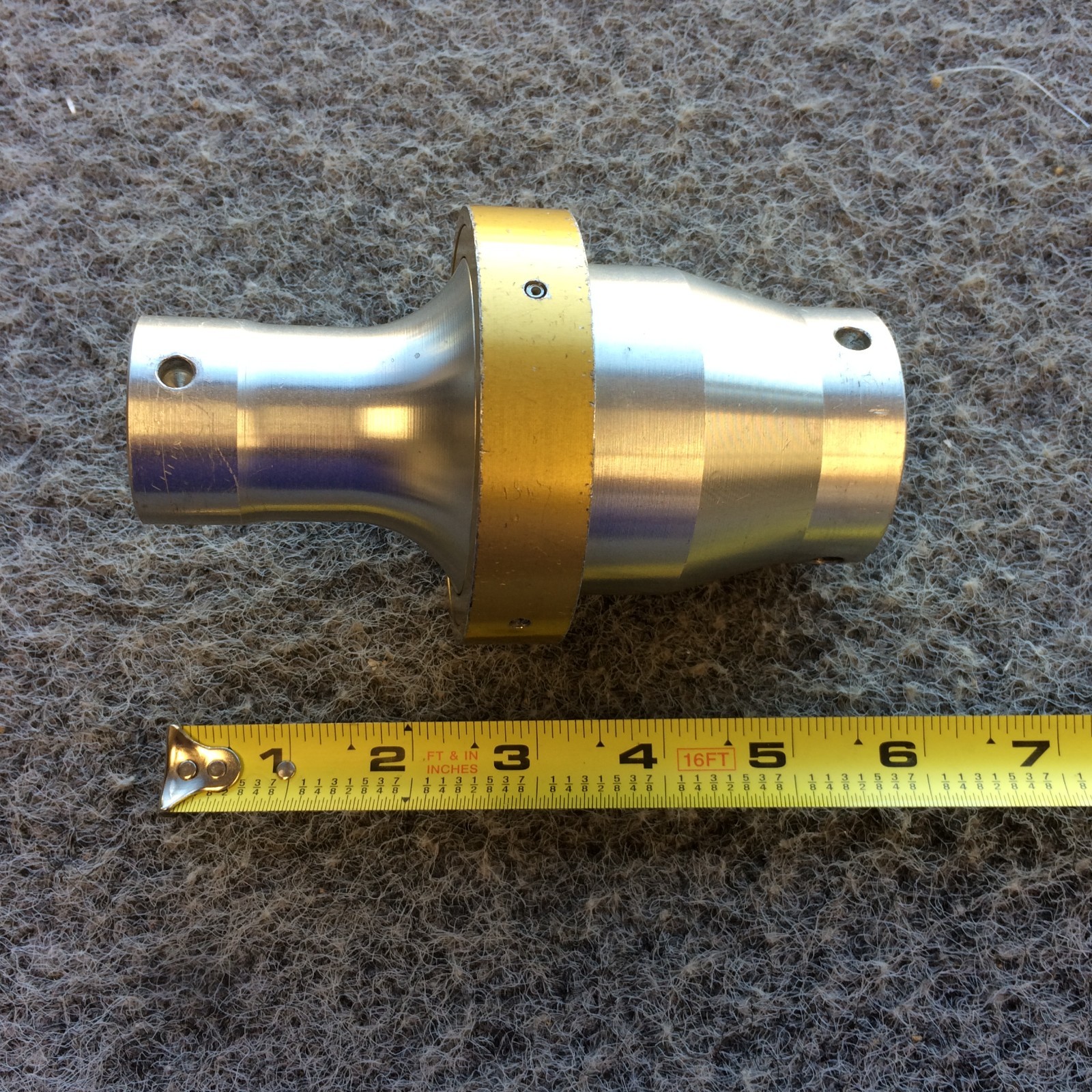 Branson Gold Ultrasonic Welding Horn / Booster Branson 902J SUPERB CONDITION