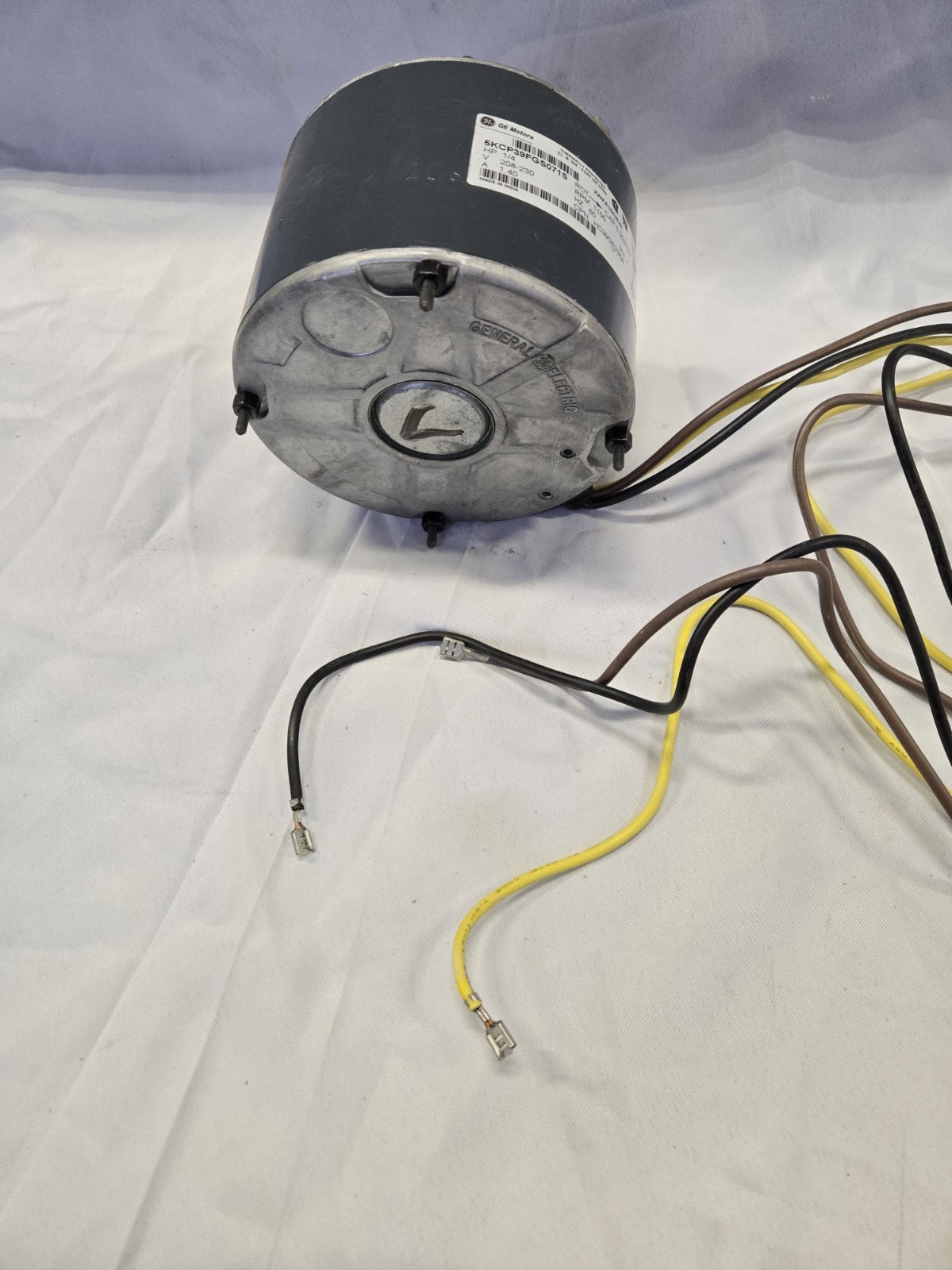 A/C Condenser Fan Motor 5KCP39EGS070S 1/4 hp, 1100 RPM, 208-230V GE