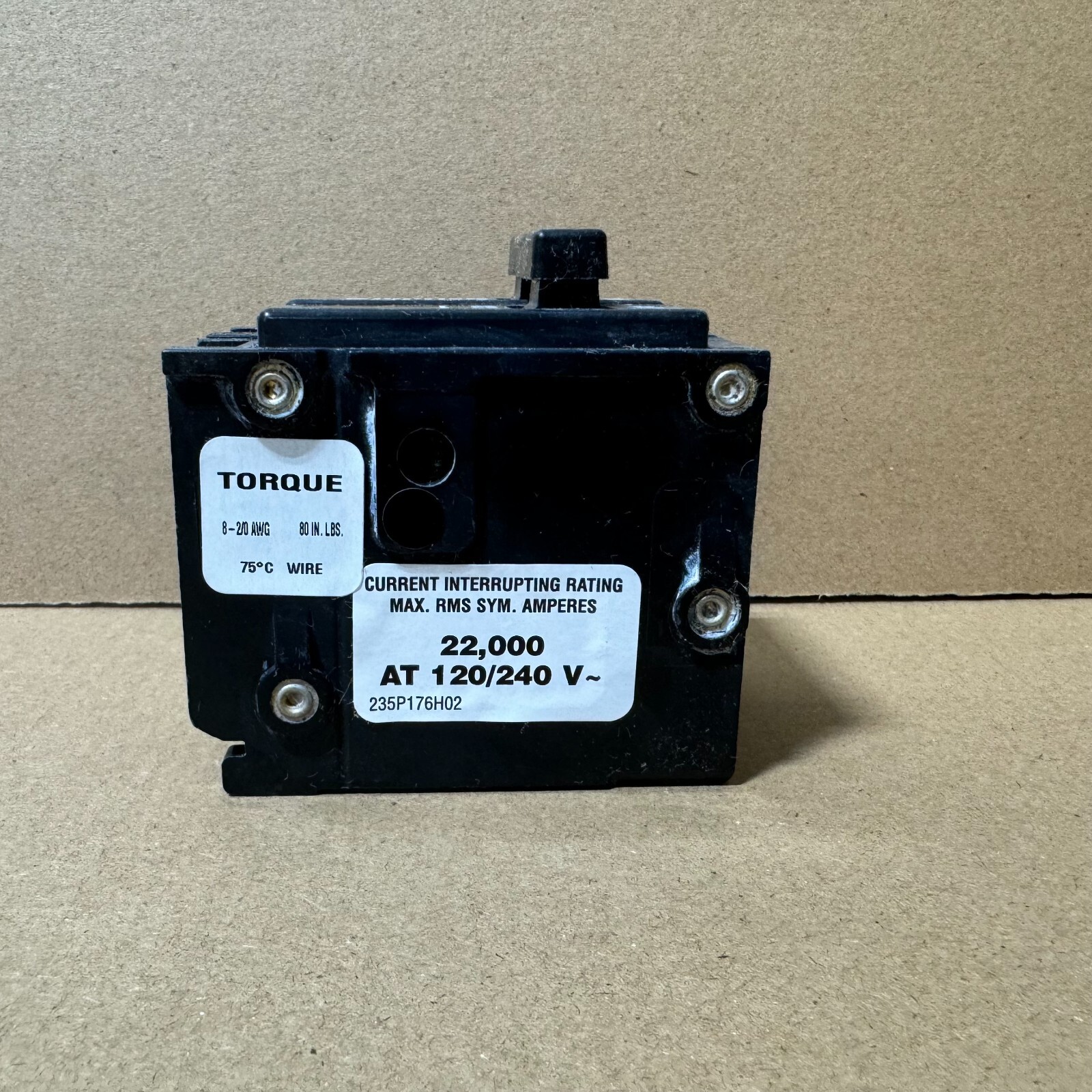 NEW EATON BRHX2100 2 POLE 22,000 AT 120/240V~ CIRCUIT BREAKER BRH2100 BR2100