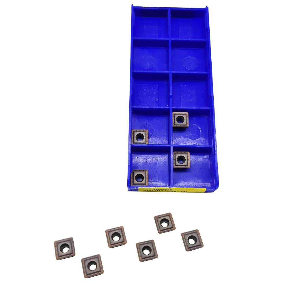 10pcs(1pack) Original SPGT07T308-PM Carbide Inserts