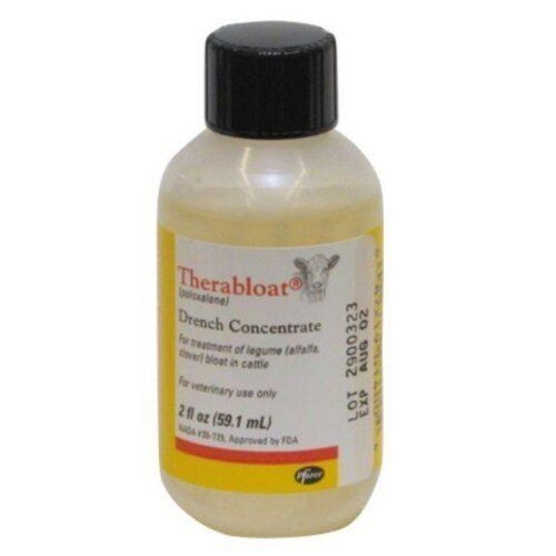Therabloat Drench Concentrate 2oz. Legume (alfalfa, clover) bloat in cattle