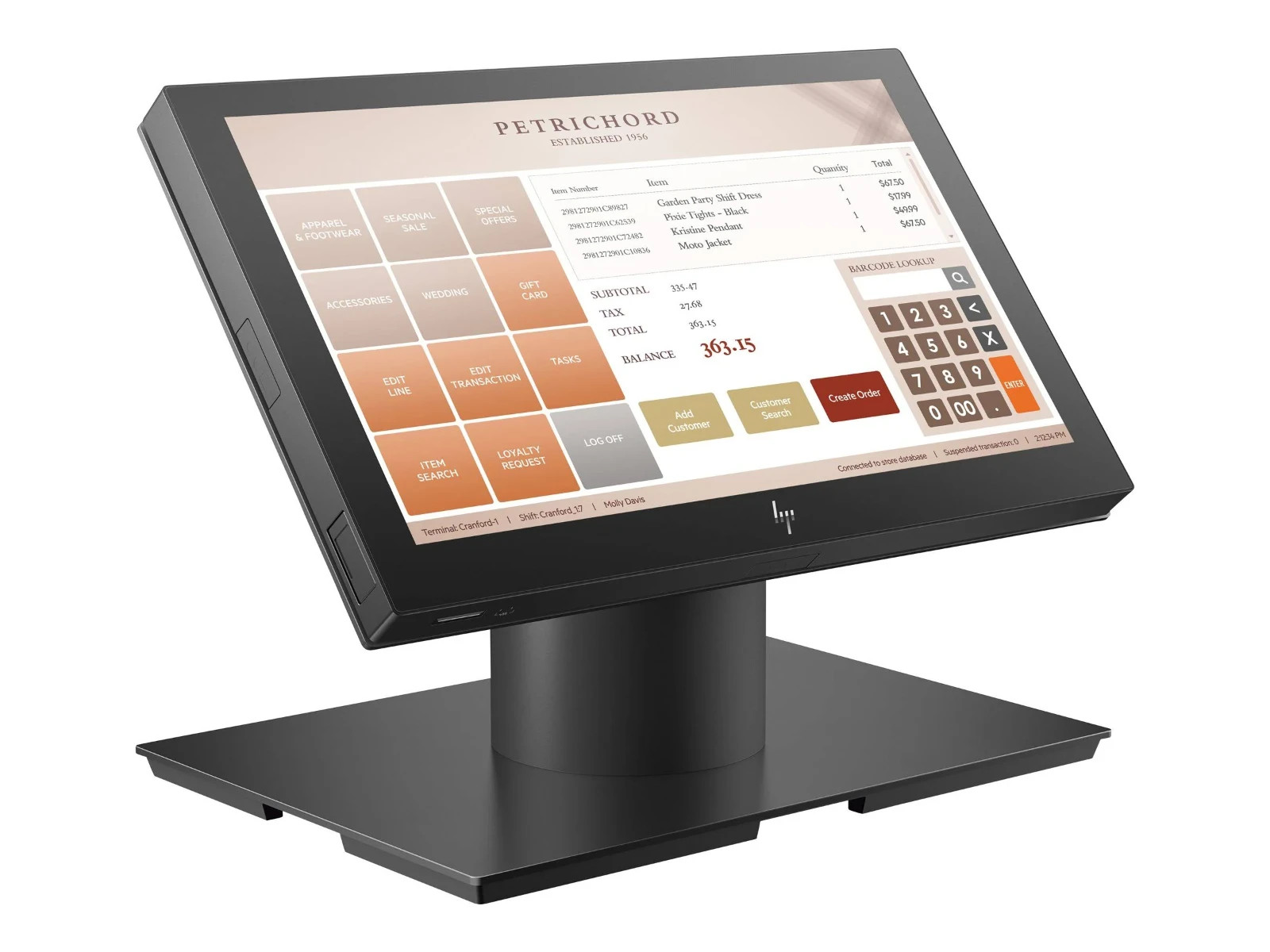 HP Engage One POS System 14″ Touch N6211 4GB 32GB WIFI BT Android 11 – New