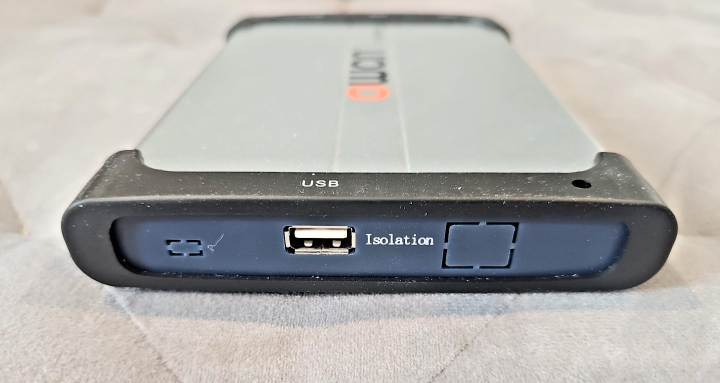 Brand New – Owon Virtual PC Based USB Oscilloscope VDS1022I Isolated 2CH 25MHz