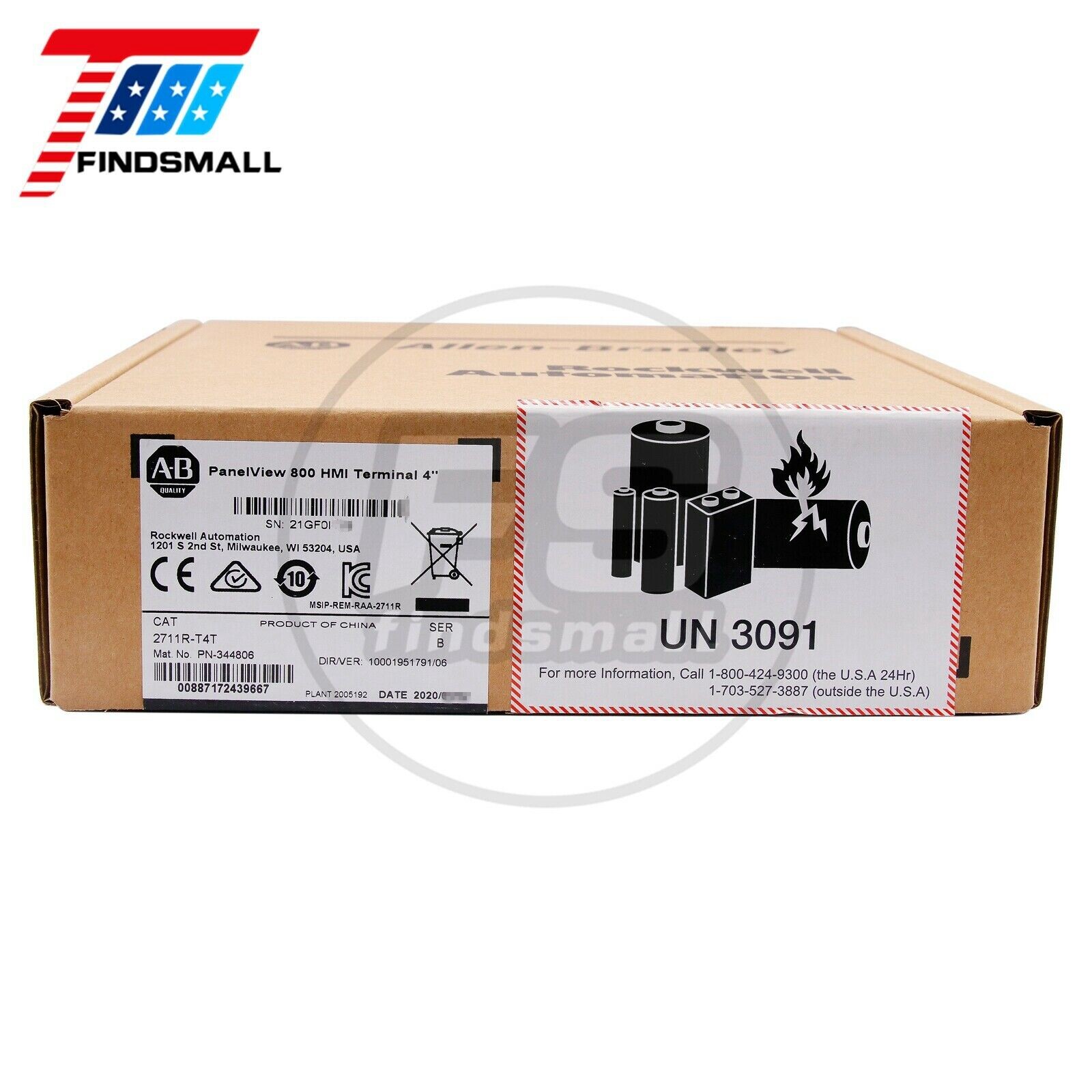2022/23 AB SEALED 2711R-T4T PANELVIEW 800 4.3” USA SELLER