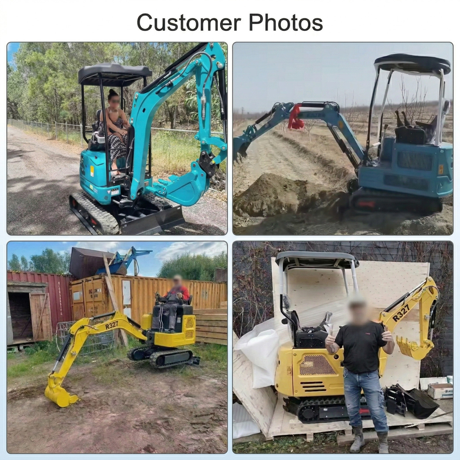 2.5 Ton Mini Excavator Kubota D902 Engine Extendable Track Side Swing Digger EPA