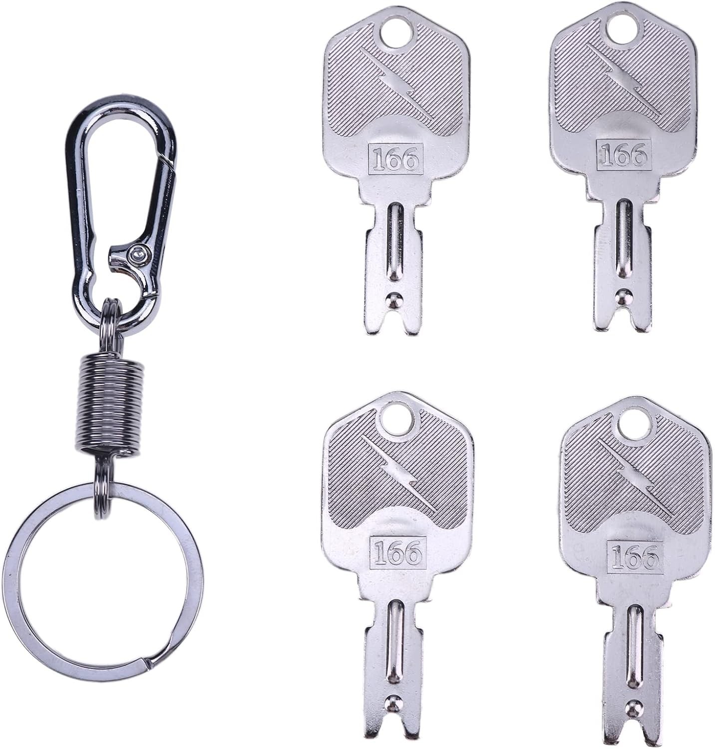Reliable 10X Ignition Keys for Major Forklift Brands – Complete 4 Key Set