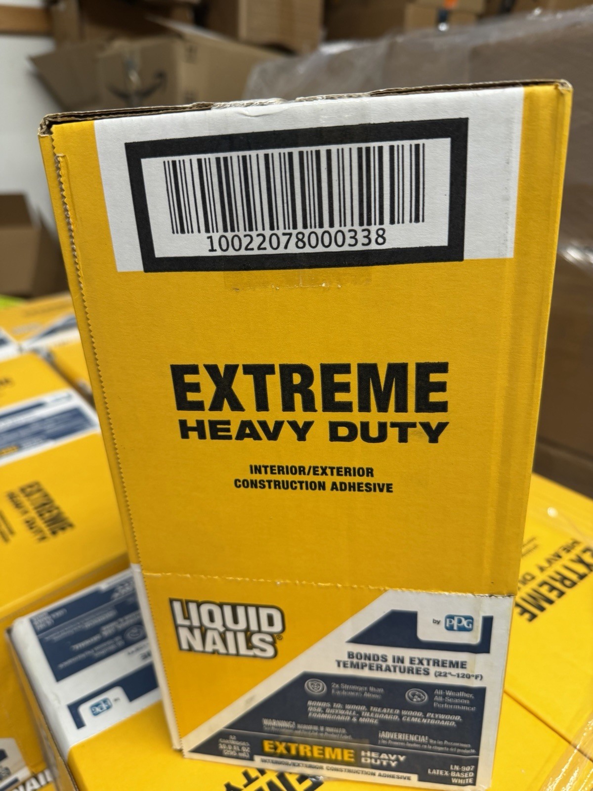 Liquid Nails Ln-907 Extreme Heavy Duty Construction Adhesive 10.0 Fl Oz (12 pack