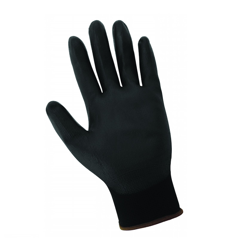 POLYURETHANE COATED GENERAL PURPOSE NYLON WORK GLOVES PUG17 LIGHTWEIGHT (XS-XXL)