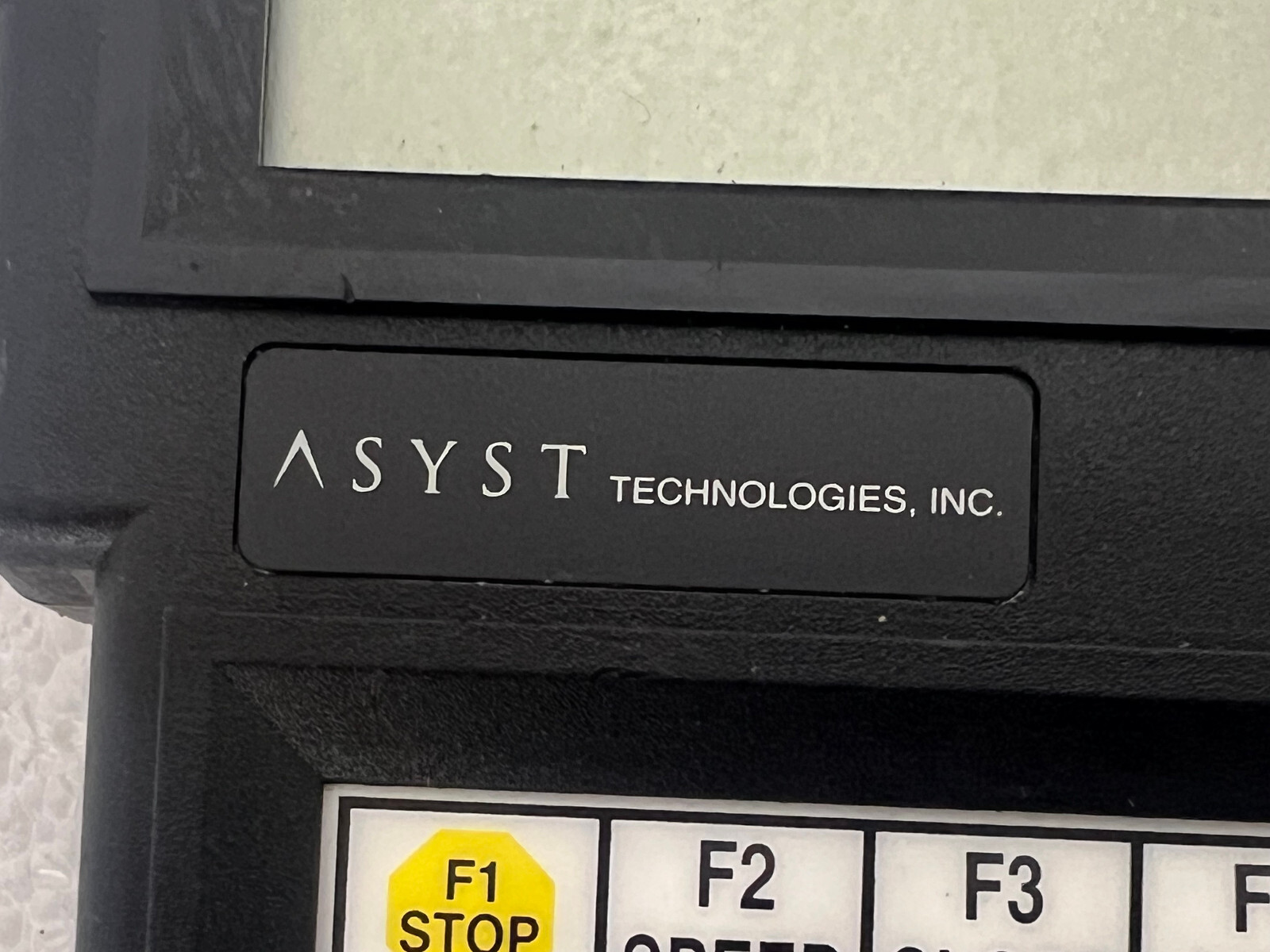 Asyst Technologies 8045R2-1 Robot Teach Pendant Remote / Great Condition