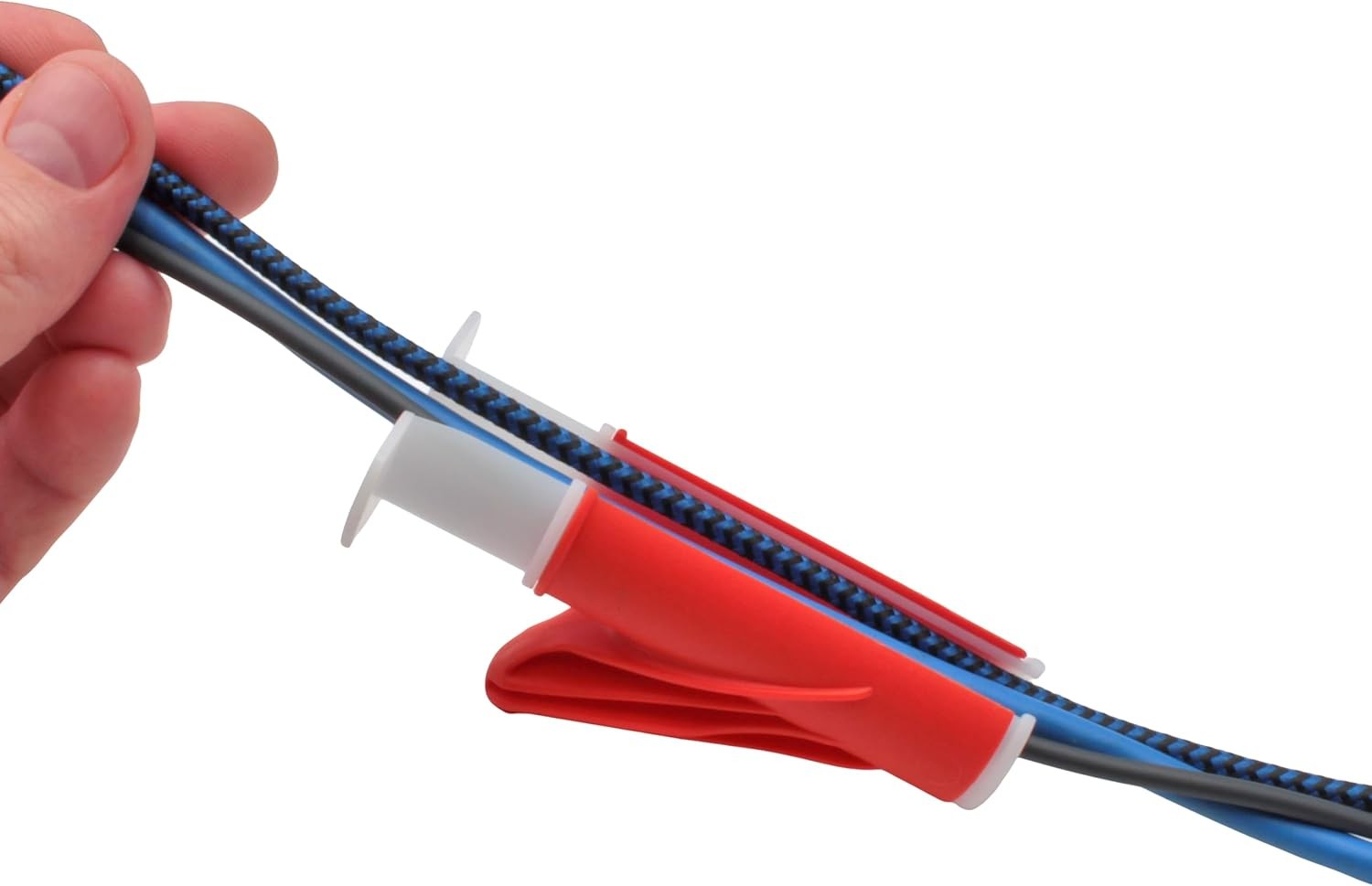 Electriduct Wire Loom Cable Insertion Tool for 3/8″ to CM08, 5 Pack, Orange