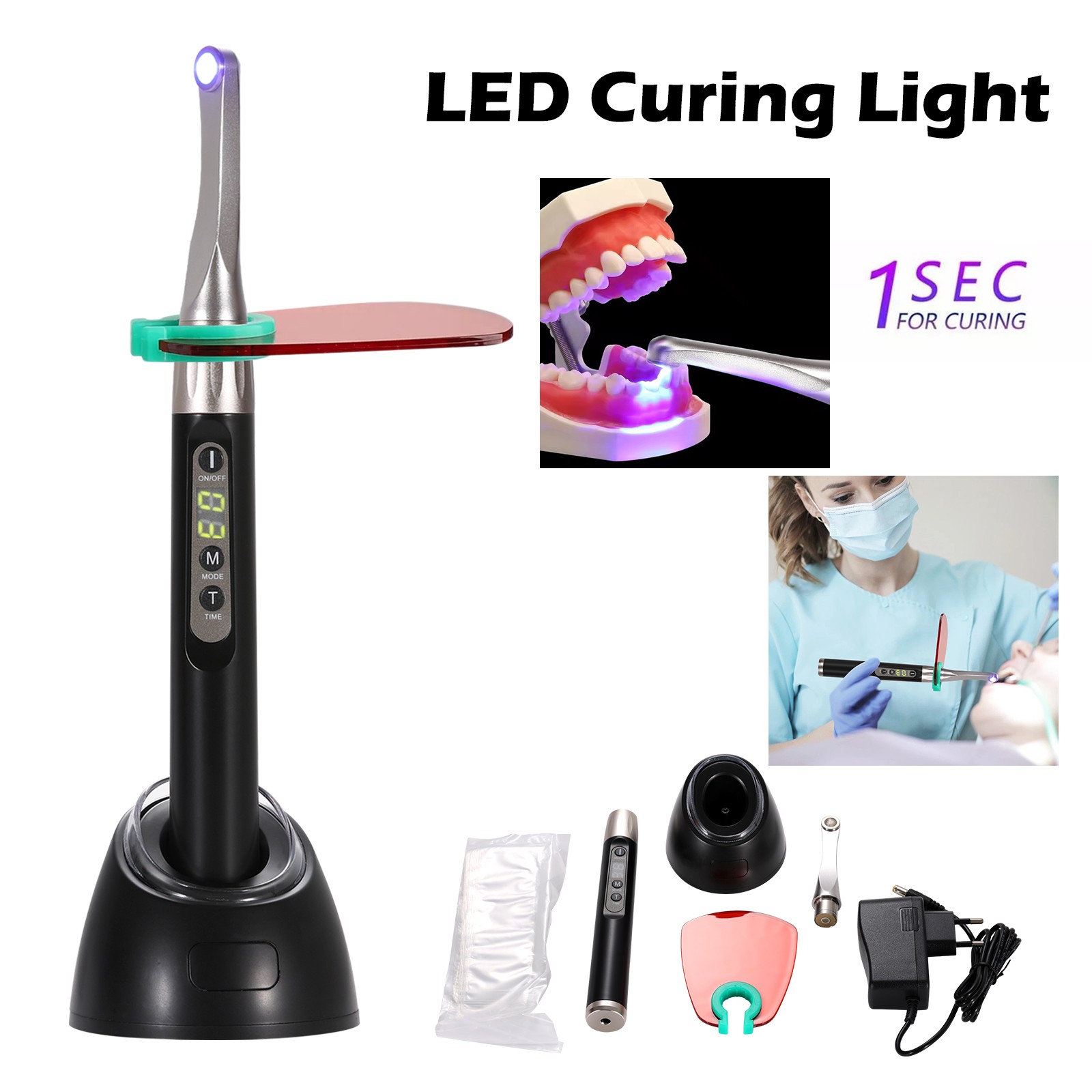 i LED II Dental lampara led de fotocurado cura 2500mw/cm² CE FDA