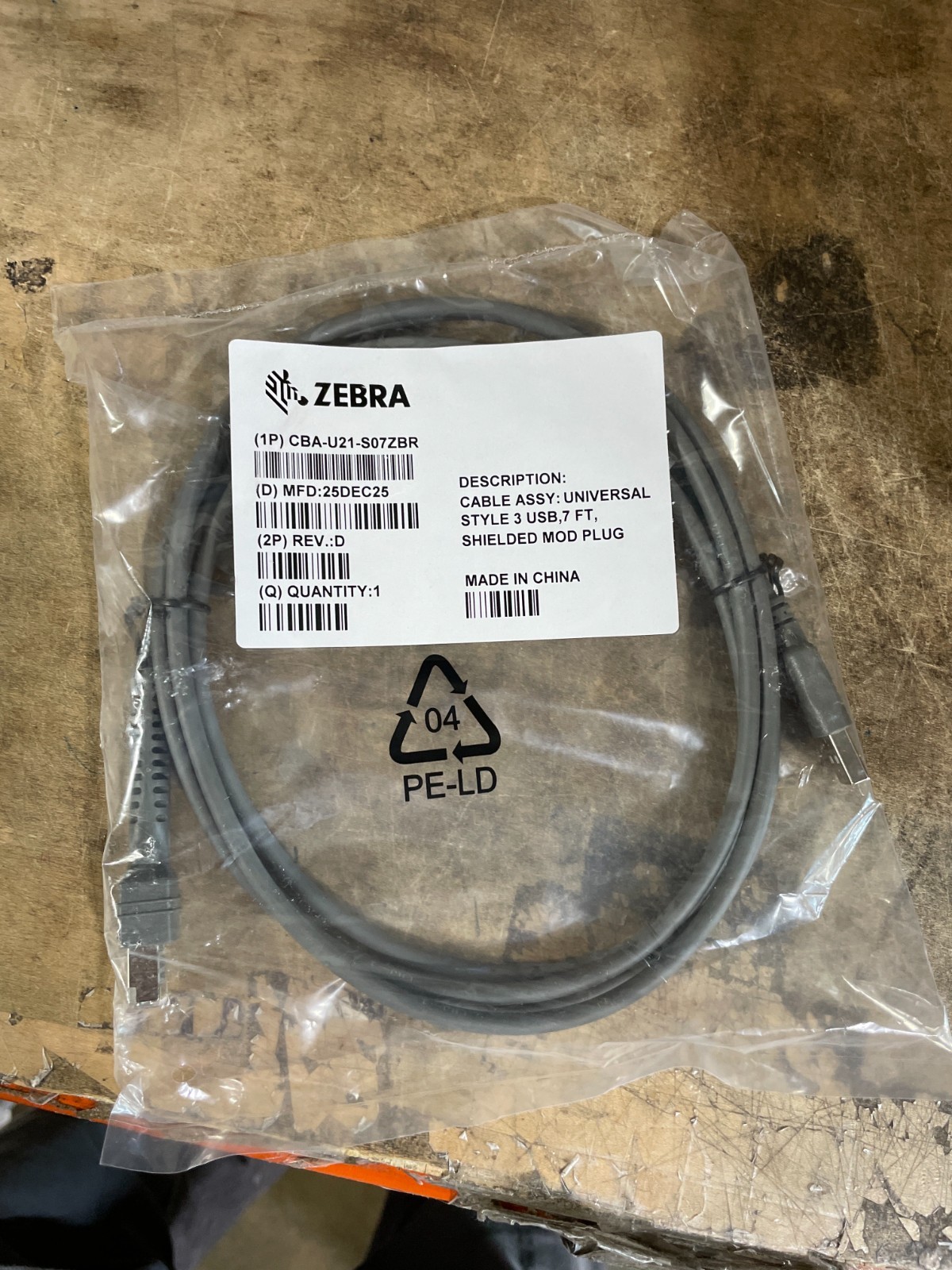 Zebra DS2278 Cordless 1D/2D Barcode Scanner (USB Kit) – DS2278-SR7U2100PRW