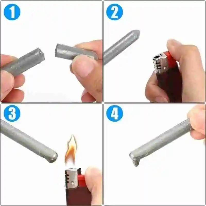 Low Temperature Welding Rods Aluminum Magic Flux Cored Brazing Wire 10pcs